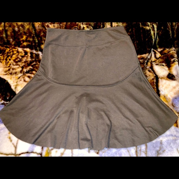 Simply Vera by Vera Wang Olive High Low Skirt Sz M - Picture 8 of 15